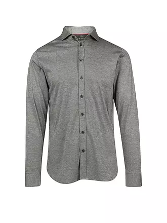DESOTO | Chemise en jersey coupe slim | grau